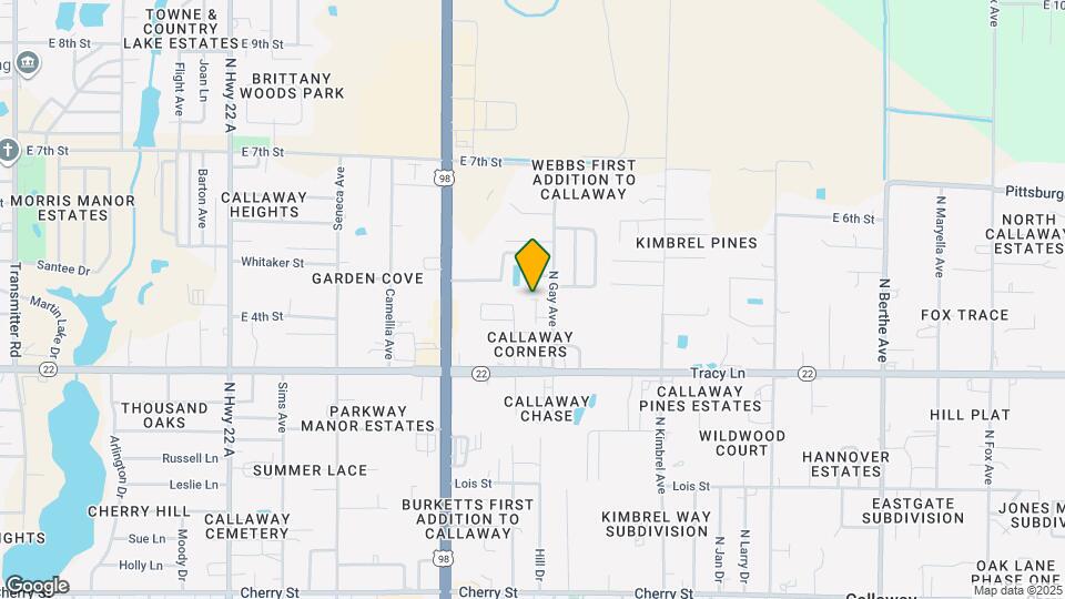 5898 Tyndall Pkwy Map and Location Details