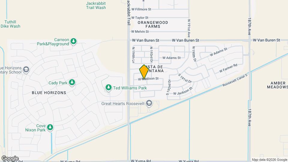 19395 W Madison St Map and Location Details