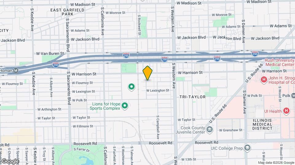 2535 W Flournoy St, Unit 2 Mapa y Detalles de la Ubicación