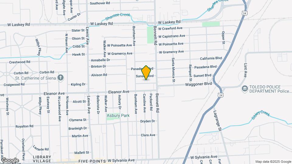 540 Waggoner Blvd Mapa y Detalles de la Ubicación