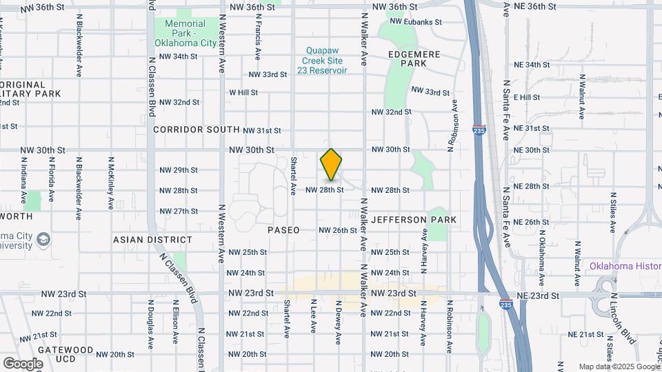 609-611 NW 28th Mapa y Detalles de la Ubicación