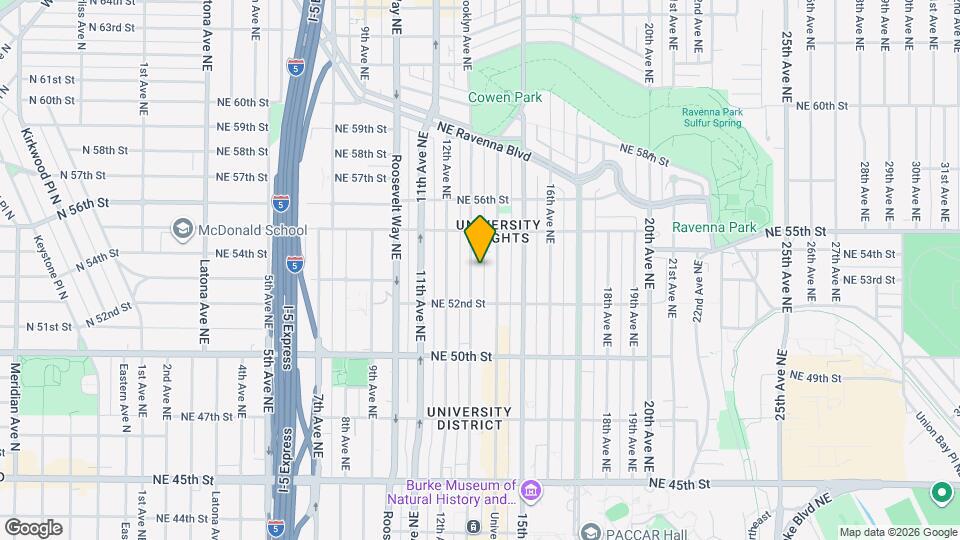 5232 Brooklyn Ave NE Map and Location Details