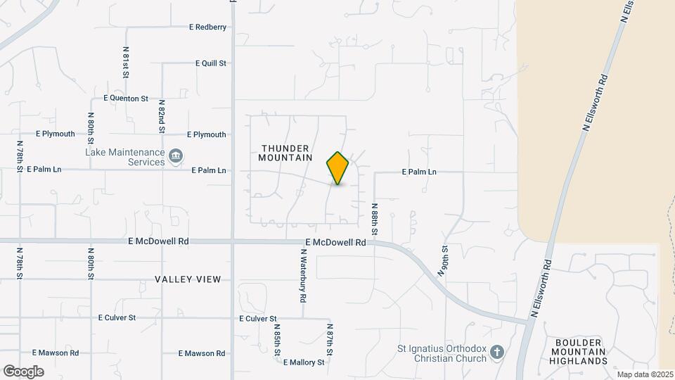 8540 E McDowell Rd Map and Location Details