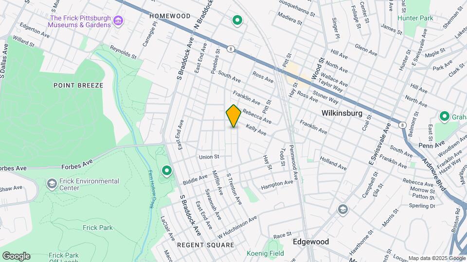 405 West St Map and Location Details