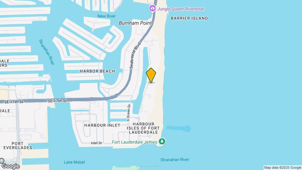 1566 S Ocean Ln, Unit 208 Map and Location Details