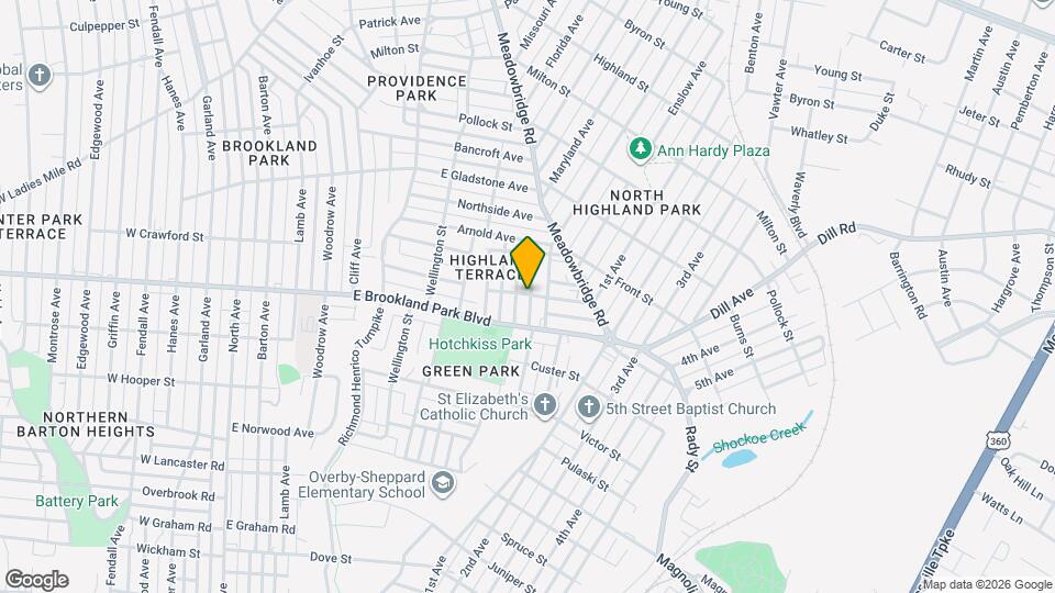 3022 Groveland Ave Mapa y Detalles de la Ubicación