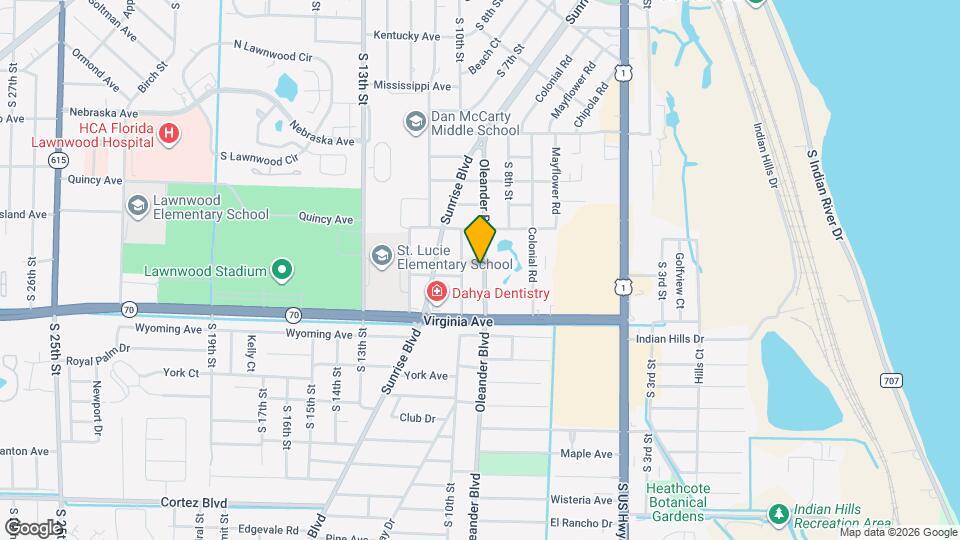 2013 Oleander Blvd Mapa y Detalles de la Ubicación