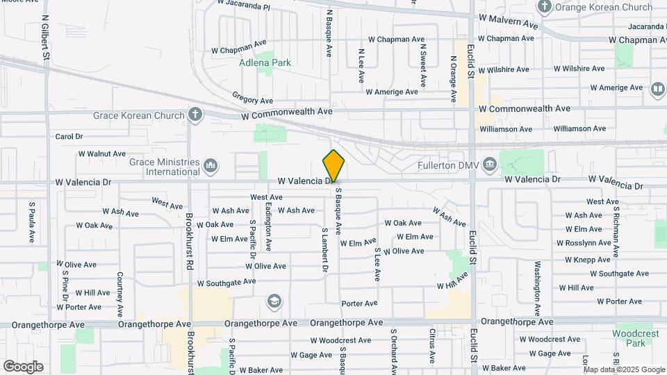 307 S Basque Ave, Unit APT B Mapa y Detalles de la Ubicación