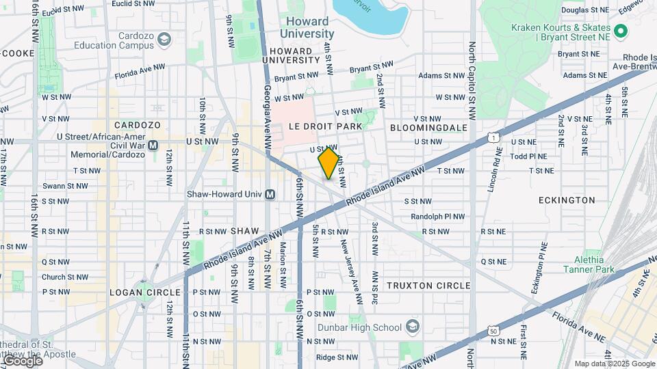 469 Florida Ave NW Map and Location Details