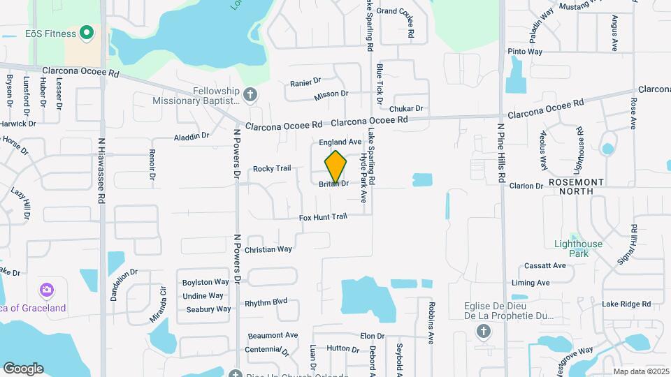 5436 Britan Dr Map and Location Details