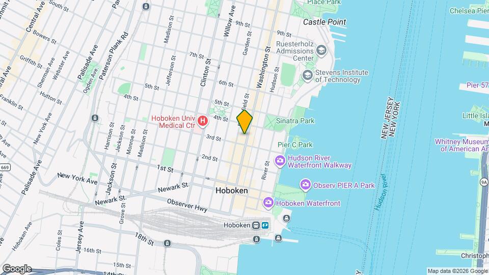 312 Washington St Map and Location Details