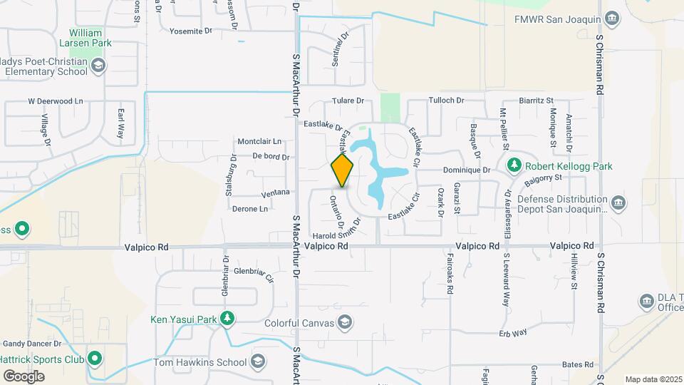 1570 Eastlake Cir Map and Location Details