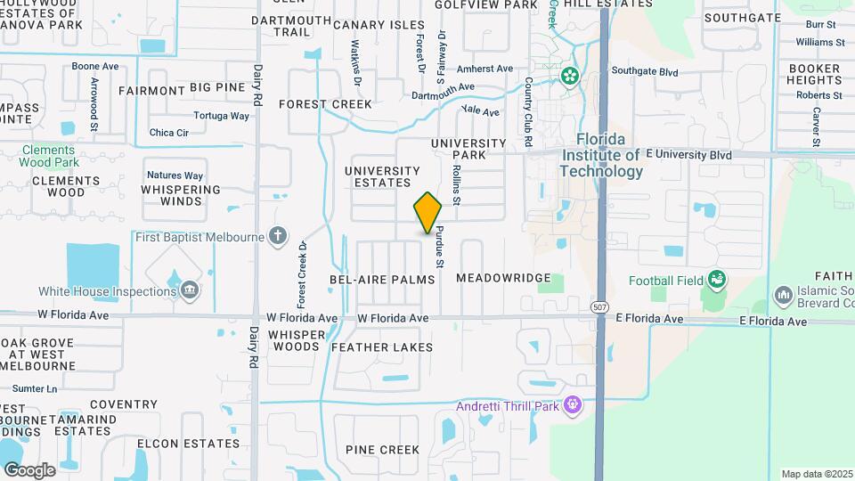 3373 Fan Palm Blvd Map and Location Details