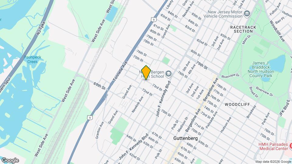 1319 73rd St Map and Location Details