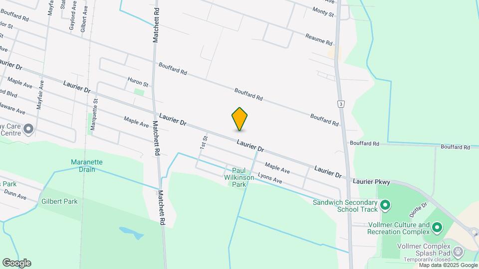 1325 Laurier Dr Map and Location Details