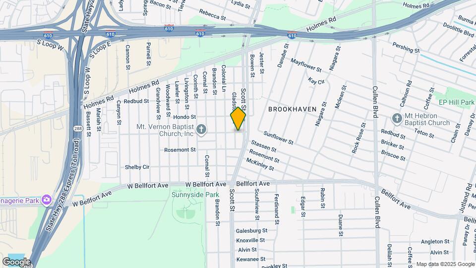 8203 Gladstone St Map and Location Details