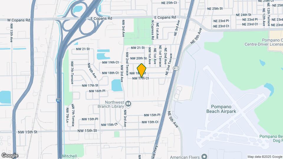 1731 NW 1st Terrace Map and Location Details