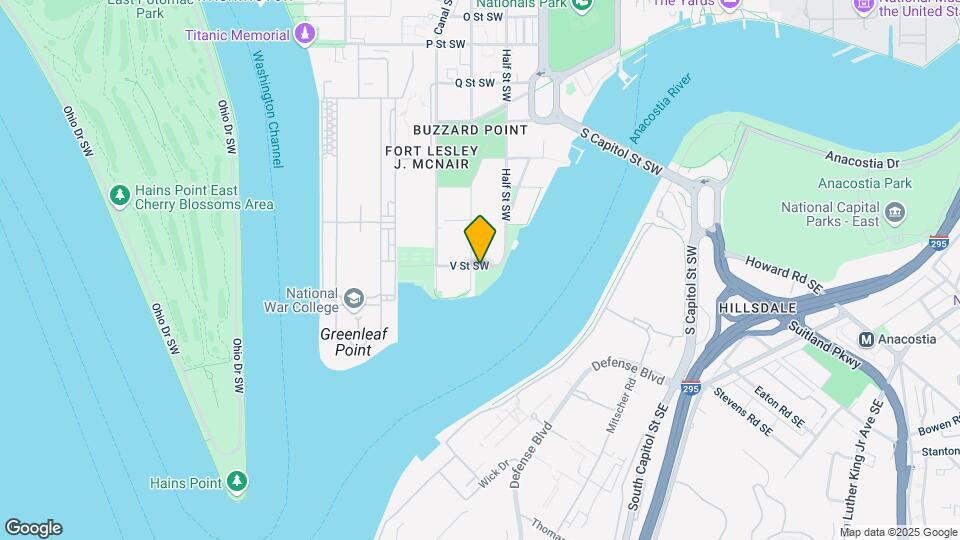 88 V St SW, Unit 506 Map and Location Details