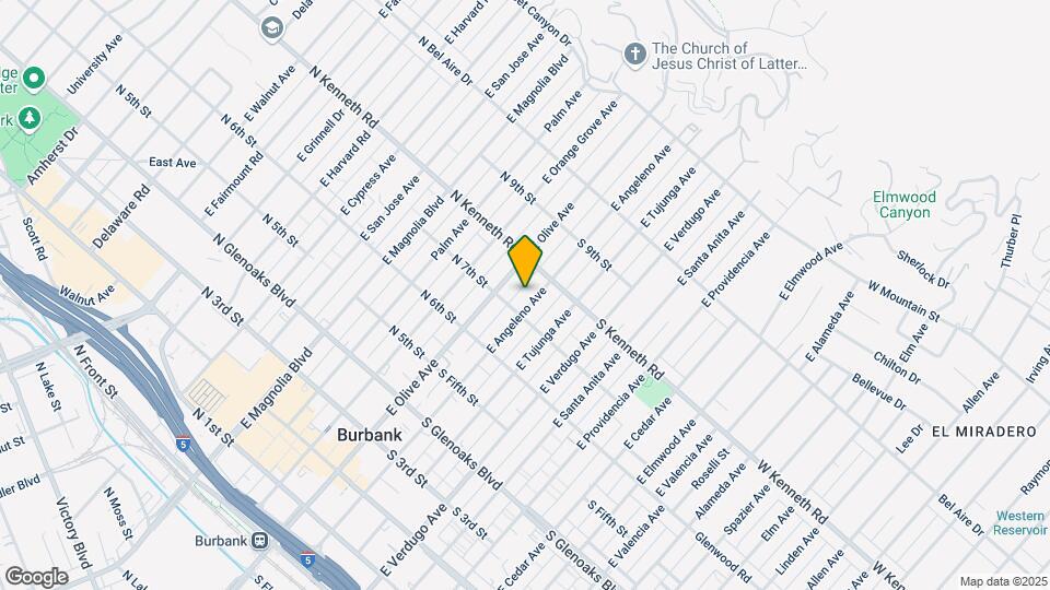 715 E Angeleno Ave Mapa y Detalles de la Ubicación