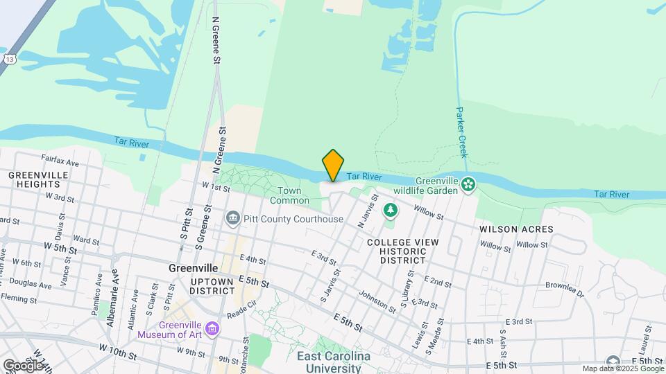 121 Avery St Map and Location Details