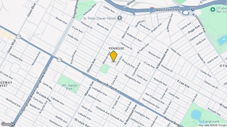 4642 Farlin Ave Map and Location Details