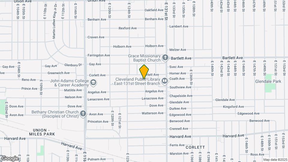 12613 Revere Ave Map and Location Details