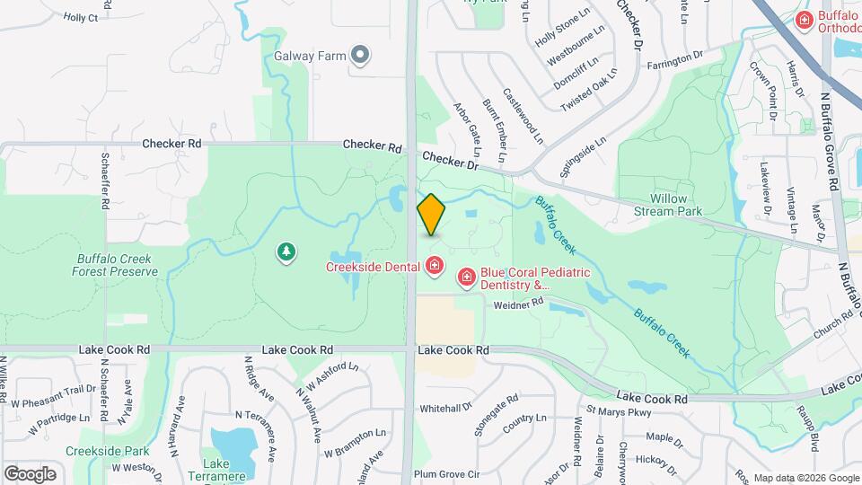 225 Thornapple Ct Map and Location Details