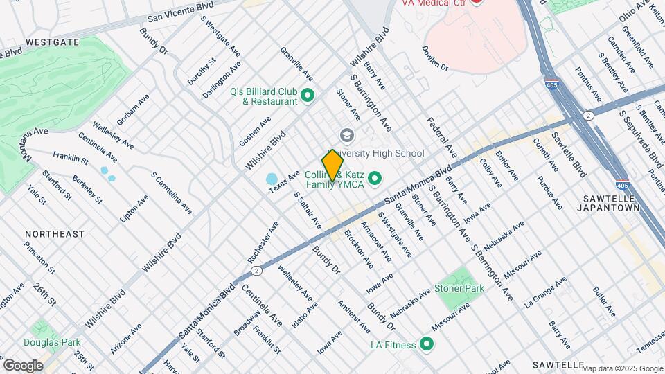 1411 Armacost Ave Mapa y Detalles de la Ubicación