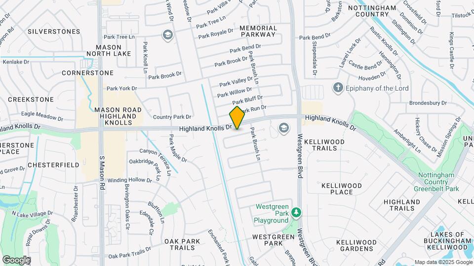 21426 Park Bishop Dr Map and Location Details