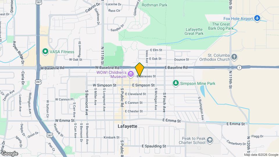 300 E Geneseo St, Unit B Map and Location Details