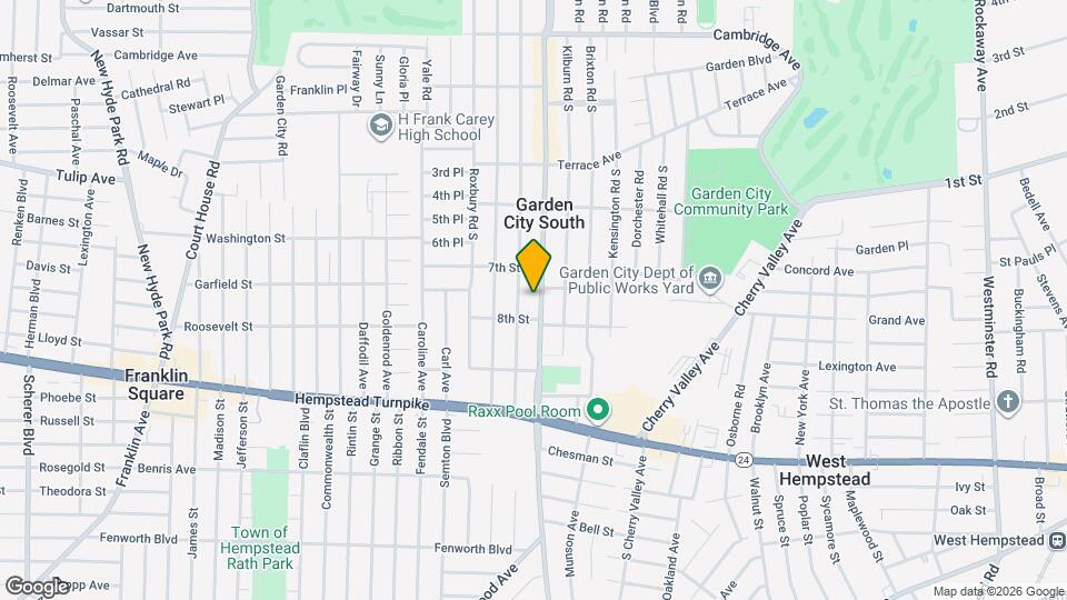 121 Nassau Blvd Map and Location Details