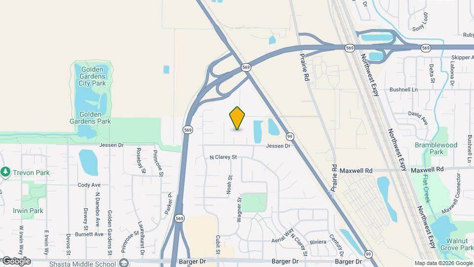 4135 Jessen Dr Map and Location Details