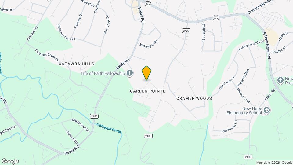 5521 Begonia St Map and Location Details