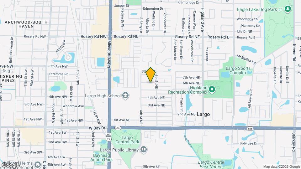 447 6th Ave NE Map and Location Details