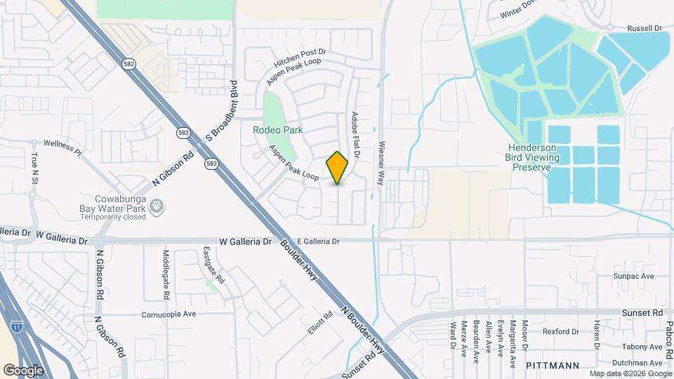 889 Cottonwood Hl Pl Map and Location Details