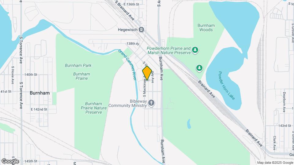 14027 S Mackinaw Ave Map and Location Details