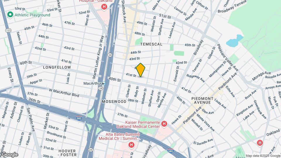 455 41st St Mapa y Detalles de la Ubicación