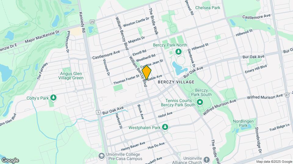369 William Berczy Blvd Map and Location Details
