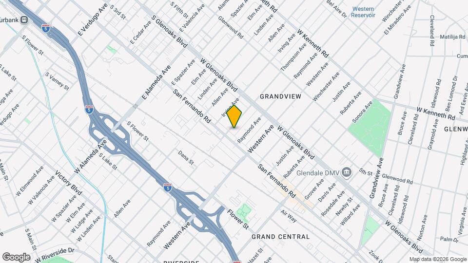 1014 Thompson Ave, Unit 1 Map and Location Details