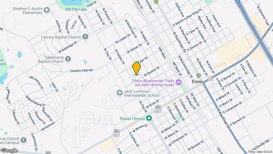 602 N Gaines St-Unit -602 Map and Location Details