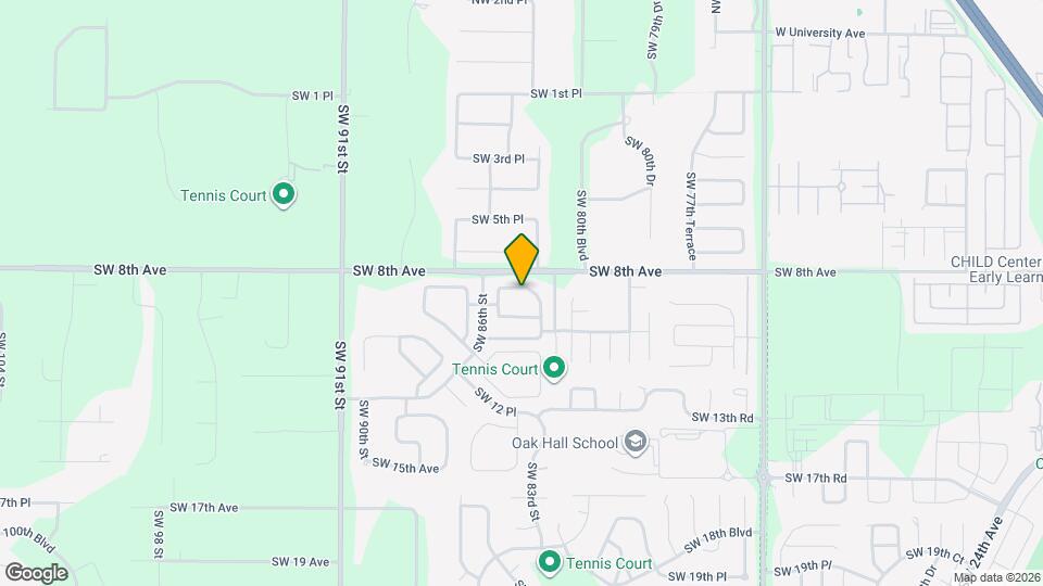 8409 SW 8th Pl Map and Location Details