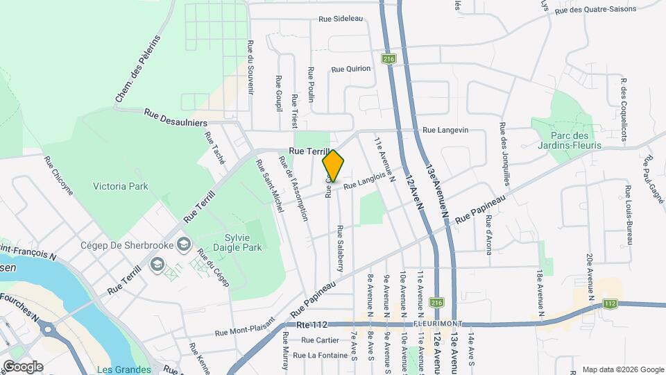 605 Langlois Rue Map and Location Details