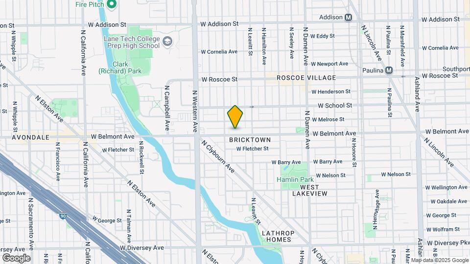 2236-2240 W Belmont Ave Map and Location Details