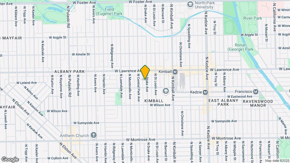 4722 N Drake Ave Map and Location Details