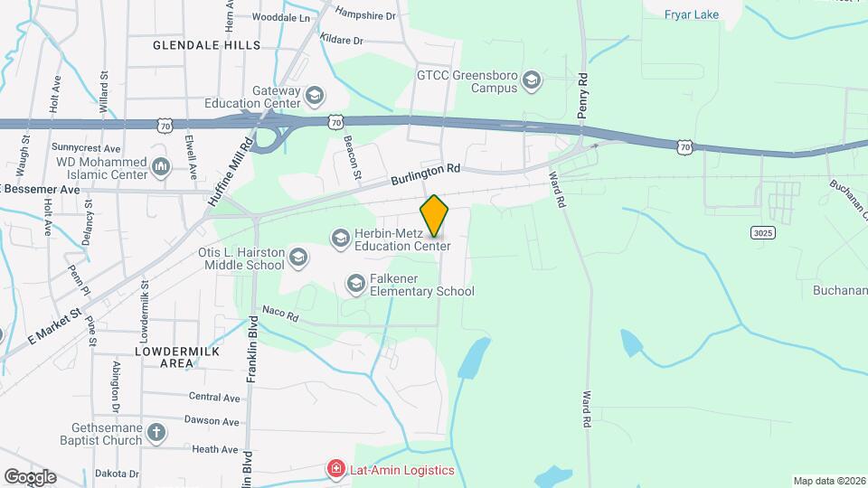 308 Oferrell St Map and Location Details