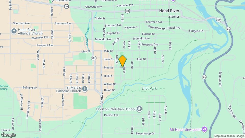 901 Pine St Map and Location Details