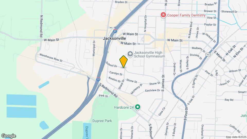 1501 School Dr Map and Location Details