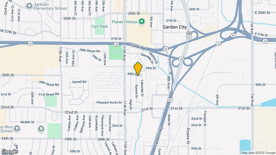 3006 Sunset Dr Map and Location Details