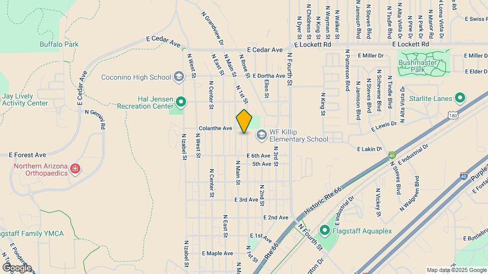 2409 N 1st St Mapa y Detalles de la Ubicación