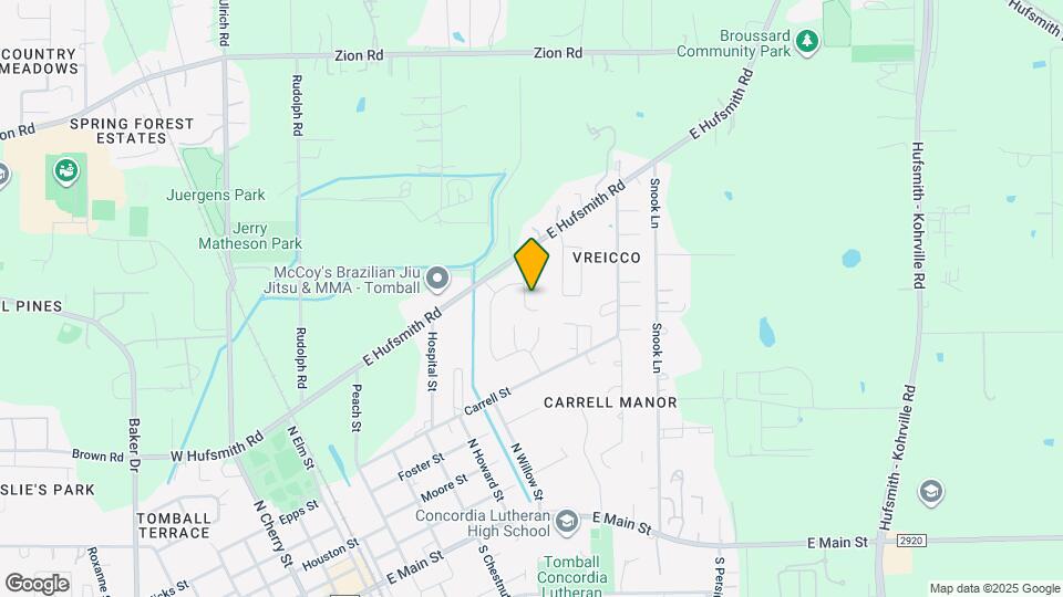 1134 Magnolia Branch Ln Map and Location Details